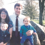 barb & eric krahmer family 1992